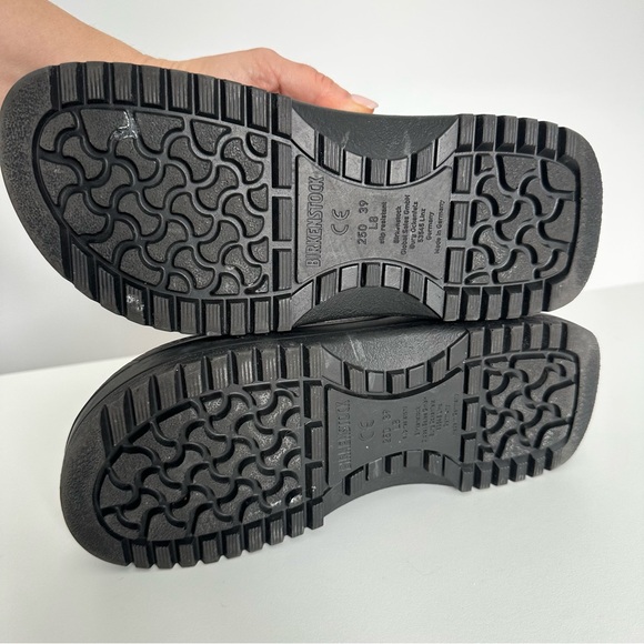 Birkenstock Super-Birki Black Polyurethane Clogs Slip Resistant Size 39 - Picture 6 of 7